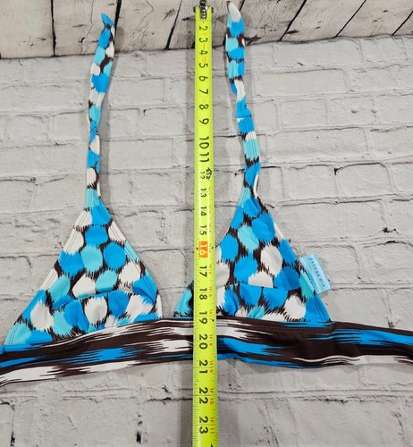 Kim Rogers Two Piece Swimsuit Swim Skirt Blue WOMENS SIZE SMALL - Picture 7 of 10