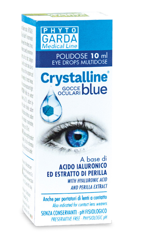 Crystalline Blue Gocce Oculari Phyto Garda 10ml