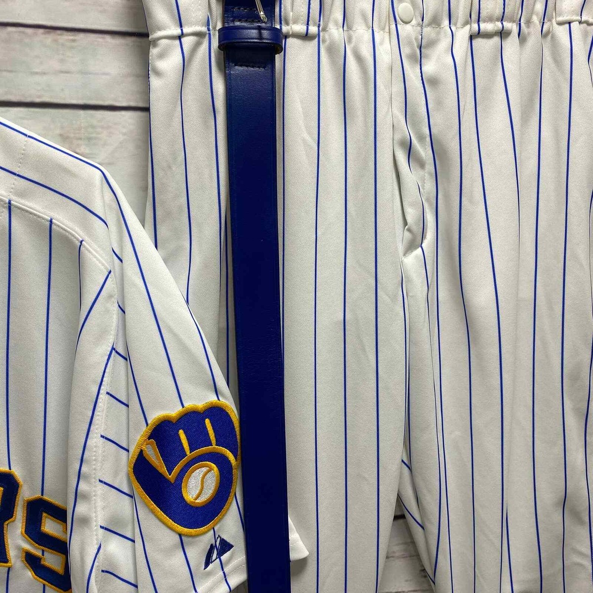 Sweat à capuche entièrement zippé à manches courtes Milwaukee Brewers