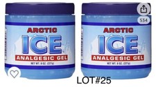 Lot Of 12 ARCTIC ICE Pain Relieving Gel Fast Acting Cooling Formula Greaseless