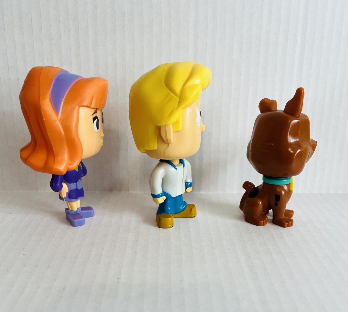 【BOBBLE HEAD】Scooby Doo スクービー・ドゥー 首振り人形 McDonald's Scooby Doo Bobble head Toys Daphne, Fred