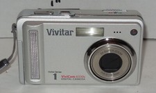 Vivitar ViviCam Series 1 6330s 6.2MP Digital Camera - Silver Tested Works