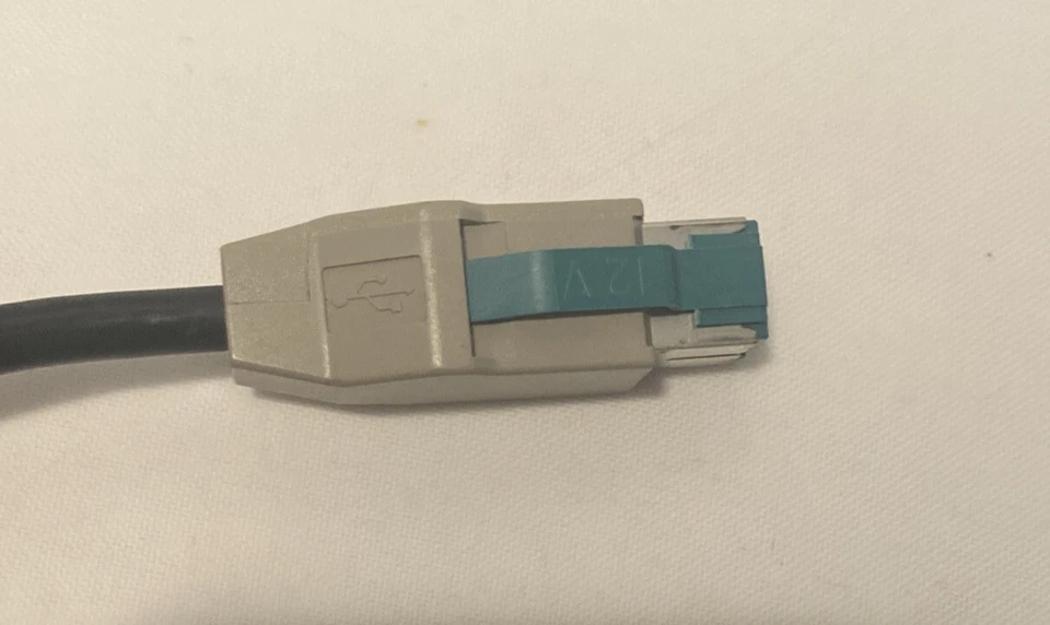 VeriFone Terminal Wire Cable – Black – Secure POS Connection – NEW - Image 3 of 4