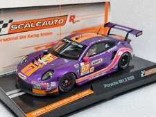 Scaleauto SC-6297R Porsche 911/991 GT3 Wynns, #57 New 1:32 Slot Car