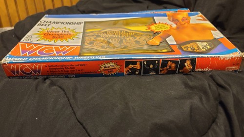 WCW Championship Belt Official Replica Galoob 1991 Costume Accessory NEW - Picture 5 of 6