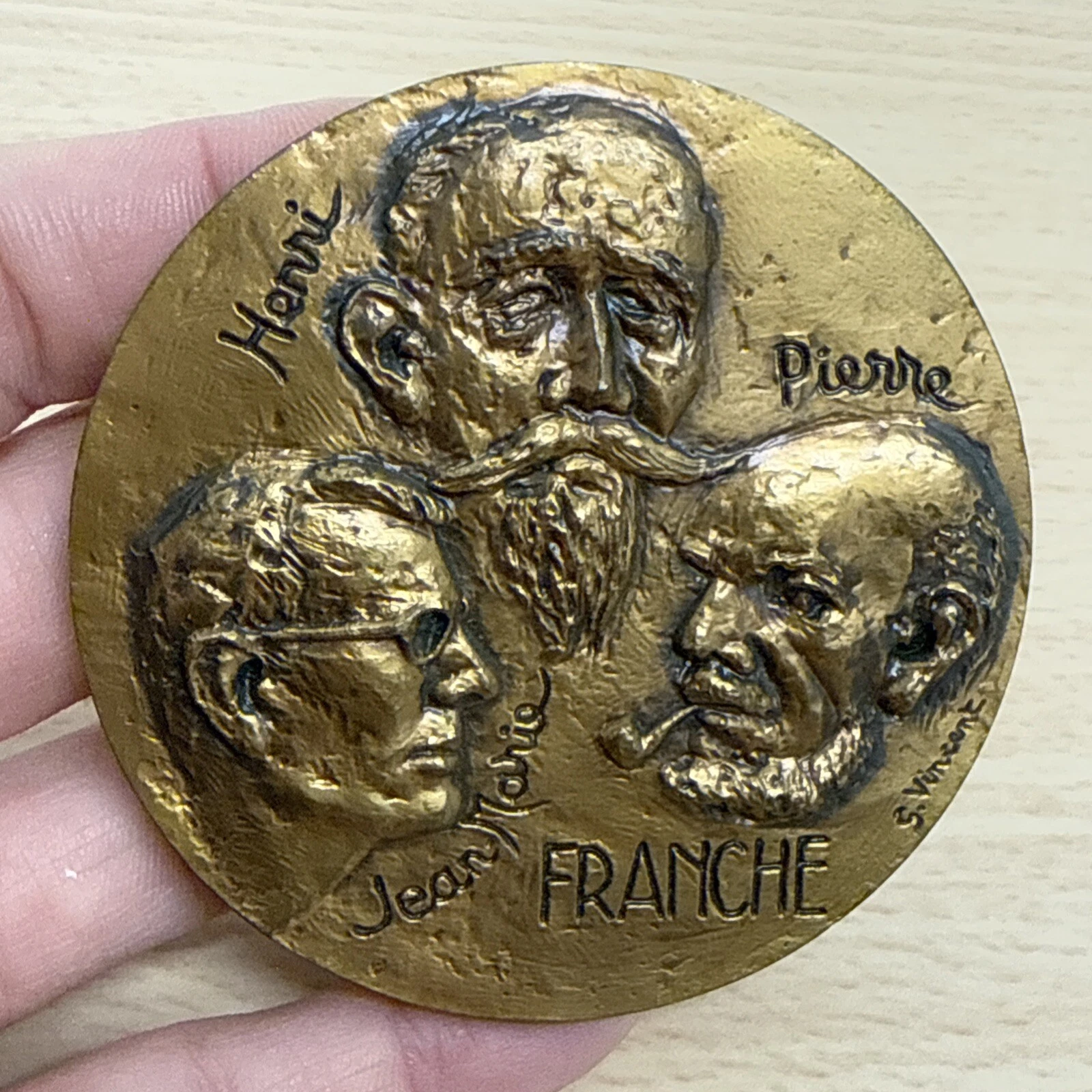Médaille Franche 69 Rue De Dunkerque Paris IXe Un Siècle D’entreprise 1903 2003