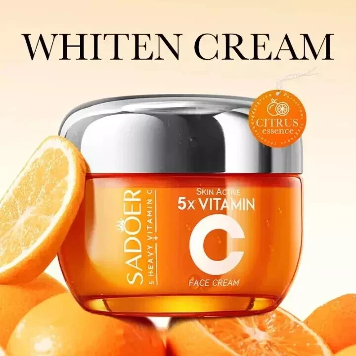 SADOER 5x Heavy Vitamin C Whitening Brightening Face Cream 50g