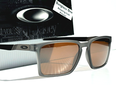 NEW Oakley EXCHANGE SUN Satin Grey Smoke PRIZM Tungsten Lens