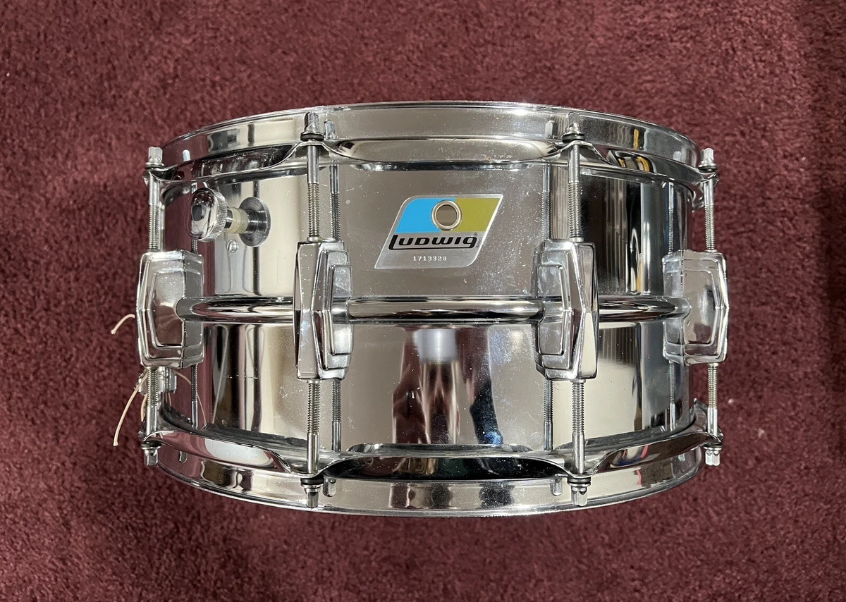 Ludwig LM402 Supraphonic 6.5x14 B/O Badge 1970s