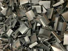 3/4" Steel Strapping 500 pcs Open Galv Metal Seal S-828, 34C, 3/4 S, S34SO2 USA