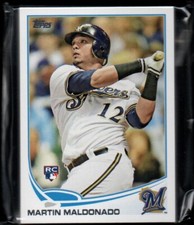 (19) 2013 Topps Series 2 Baseball #628 Martin Maldonado HOUSTON ASTROS RC Lot 97
