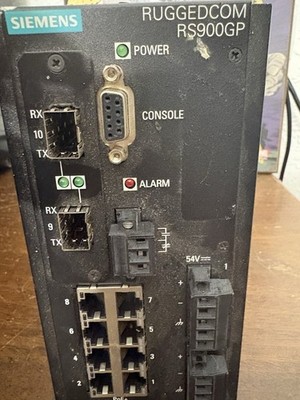 Siemens Ruggedcom RS900GP Industrial Ethernet Switch PoE+