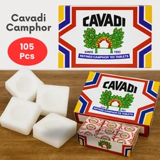105pcs Cavadi Camphor – Natural Fragrance for Storage & Rituals