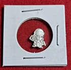 Astronaut Robot 1 Gram .999 Fine Silver Bar Pan Silver Company