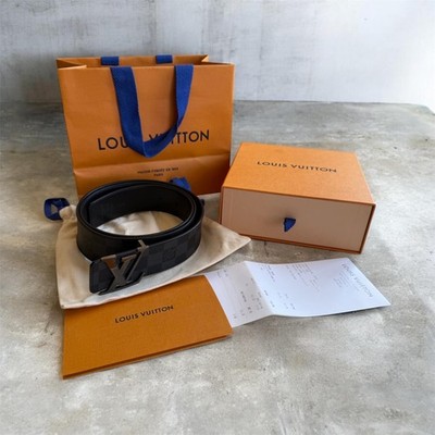 Louis Vuitton Initiales Gürtel 40 mm   Damier Graphite   Gr. 95/38