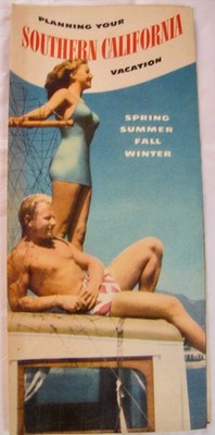 1951 Brochure  Planning Your Southern California Vacation