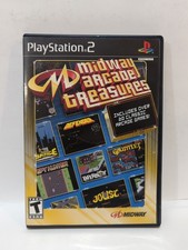 Midway Arcade Treasures (Sony PlayStation 2 PS2, 2003) Complete, and tested.