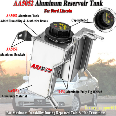 Coolant Overflow Tank for 2000~2006 Lincoln LS 2002-05 Ford Thunderbird 3.9L NEW