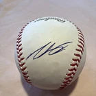 Matt Cain Giants Signed Official 2012 World Series Baseball