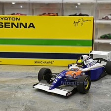 Minichamps 1:18 1994 San Marino Station, Renault FW16 Senna F1 car model