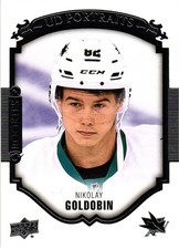 2015-16 Upper Deck Portraits Nikolay Goldobin San Jose Sharks #P-78