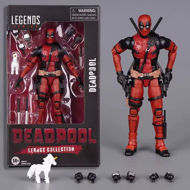 Figura de acción Deadpool Legend Series modelo de película articulada juguete regalo