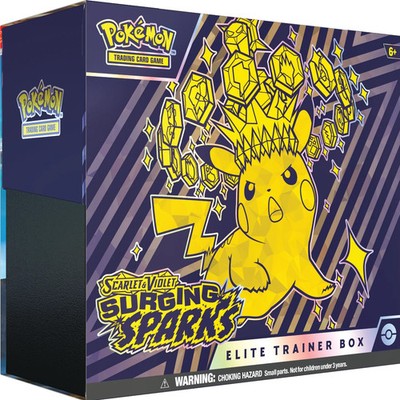Pokemon TCG: Scarlet & Violet - Surging Sparks Elite Trainer Box