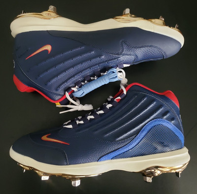 Nike Air Griffey 2 Hank Aaron PE Unreleased Baseball Cleats IB5332-400 Size 13 Nike Air Griffey 2 Hank Aaron PE Unreleased Baseball Cleats  main image 3