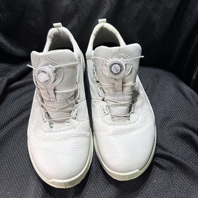 Size 11.5 ECCO Men s Biom H4 BOA Gore-TEX Waterproof, White/Concrete,