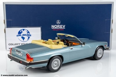 Norev - 1:18 Jaguar XJ-S 5.3 HE Convertible Light Blue 1988