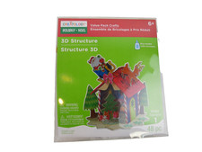 Santa Sleigh on Rooftop Foam Craft Kit by Creatology NEW Ages 6 