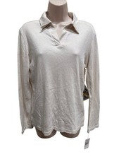 Havana Jacks Cafe Tropical Breeze Wear Long Sleeve Size Medium Beige Nwt Havana Jacks Cafe Tropical Breeze Wear Long Sleeve Size Medium Beige Nwt