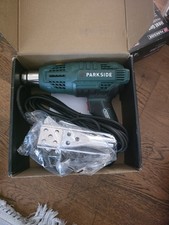 Parkside 2000W Hot Air Heat Gun With 3 Nozzles Corded Electric. Brand New x1