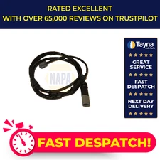 Brake Pad Wear Indicator Sensor fits BMW 520D 2.0D Front 10 to 17 NAPA Quality