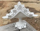 Westmoreland White Milk Glass Ring  Petal Banana Boat - Fruit  14" Vintage, Mint