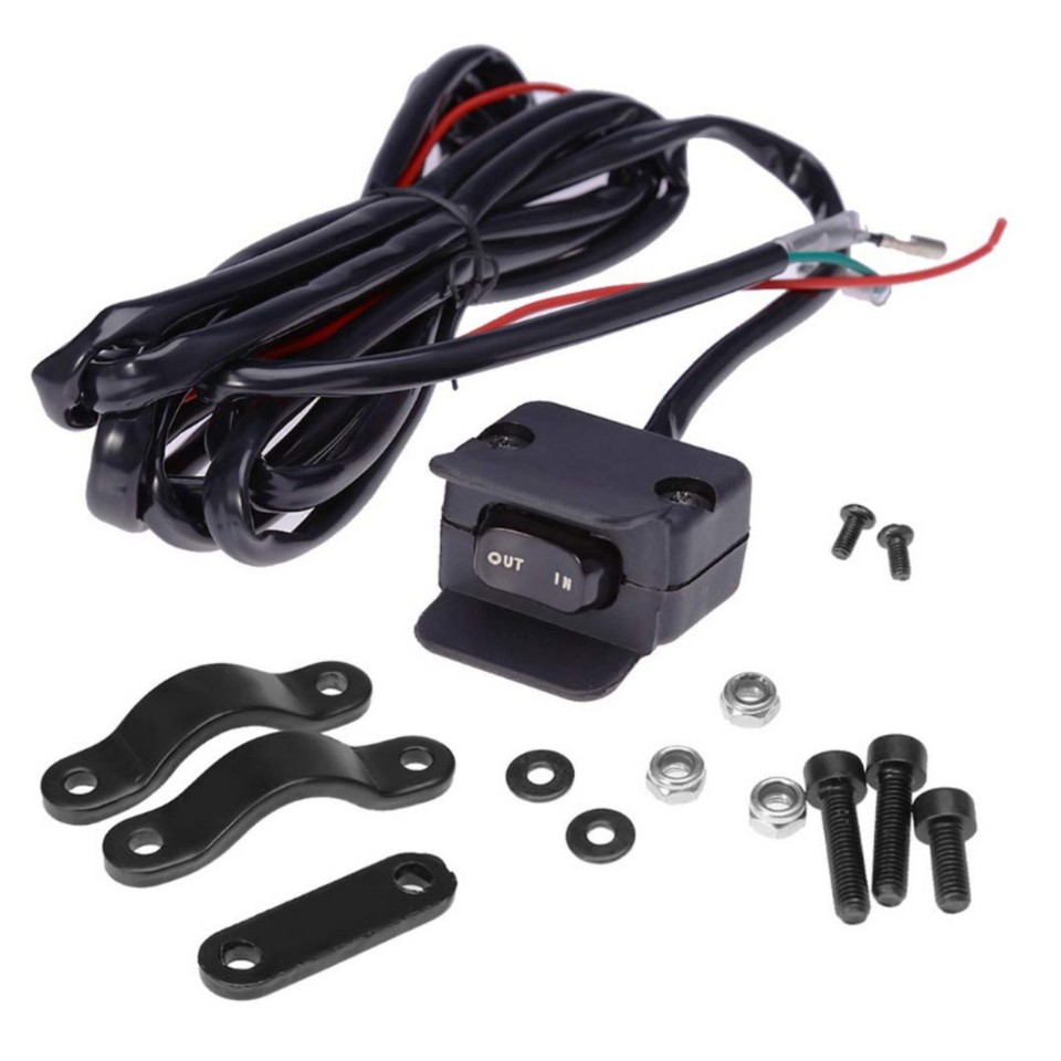 Control Machine Cable 10ft Handlebar Winch Control Cable Wire for ATV UTV Rocker Switch Mount ...