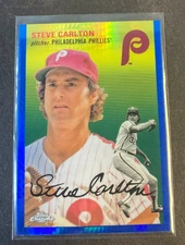 2023 Topps Chrome Platinum Anniversary Blue Prism Refractor Pick List You Choose