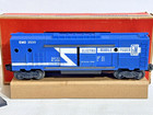 LIONEL 3530 UNRUN NICE SHORT STRIPE GENERATOR CAR W/ ORIGINAL BOX/POLE SET LF — photo 3