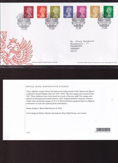 280011/ GB UK FDC 2020 MACHIN