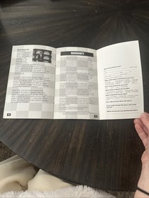 Sega CD Manual Only Jeopardy W/Reg Card