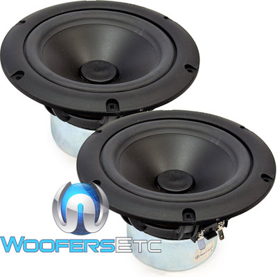 OLD SCHOOL MB QUART 5.25'' MADE IN GERMANY WOOFER HOME AUDIO MIDBASS SPEAKERS NEW
