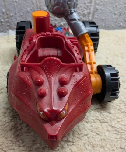 VTG 1985 Mattel BASHASAURUS vehicle Complete WORKS MOTU He-Man
