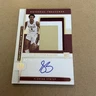 2021 National Treasures Collegiate Scottie Barnes #26 RC Auto RPA Gold #02/10