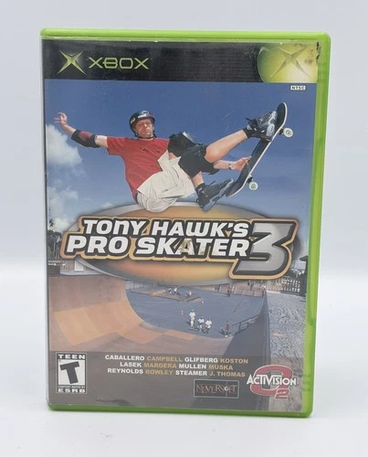 Tony Hawk's Pro Skater 3 (Microsoft Xbox, 2002) Refurbished & Tested Working