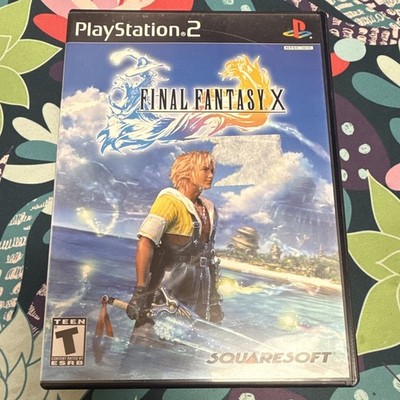SquareSoft Final Fantasy X (Sony PlayStation 2) NTSC-U/C 2001 T w/ Manual