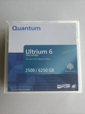 Quantum LTO Ultrium 6 Data Cartridge 2.5TB / 6.25TB - MR-L6MQN-01 - Pre-labeled