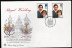 1¢ WONDER'S ~ GREAT BRITAIN 1981 FDC ROYAL WEDDING ~ X279