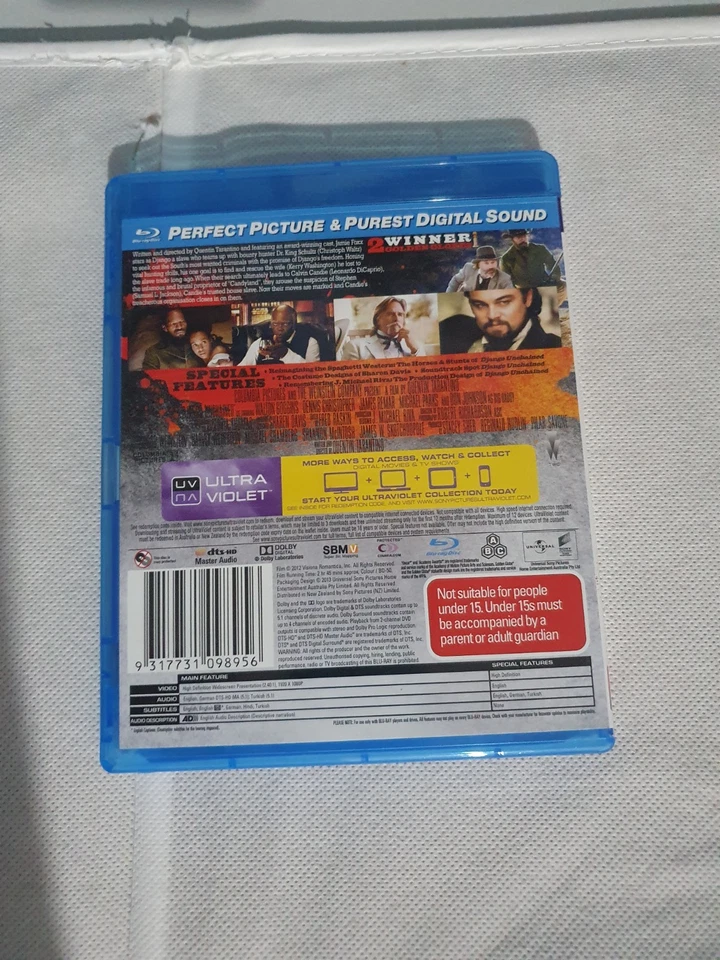Django Unchained (Blu-ray, 2012) - Image 2 of 2
