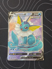 Vaporeon V 172/203 Full Art Ultra Rare Evolving Skies Pokemon TCG NM English