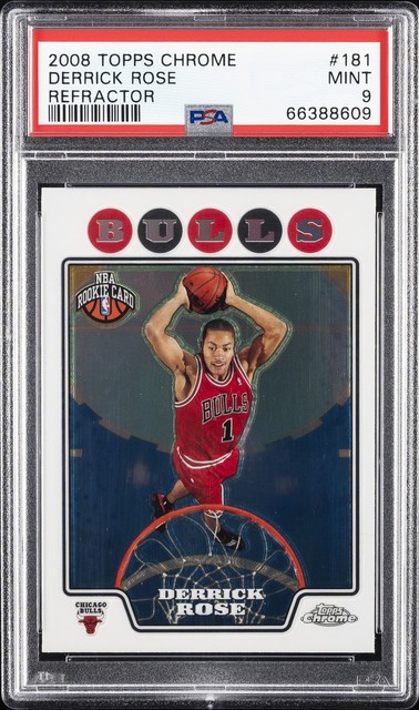 Derrick Rose 2008 Topps Topps Chrome Refractor